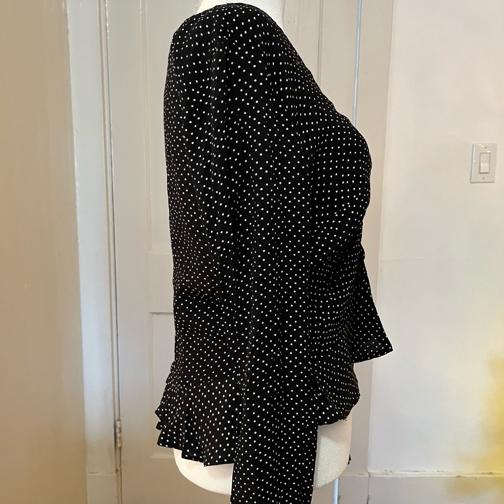 H&M Drawstring Blouse - Picture 3 of 9